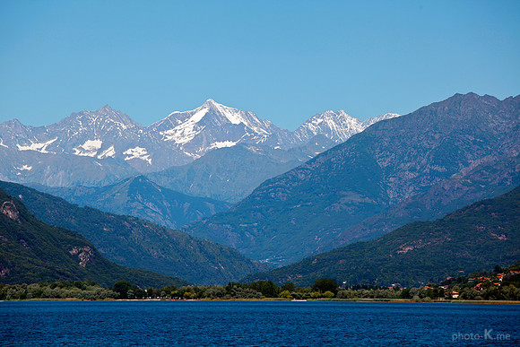 Lake Maggiore & the Alps